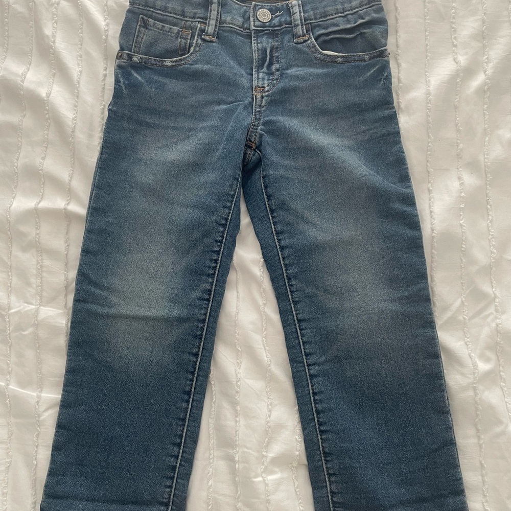 GAP for good Blue Straight Jeans size 4